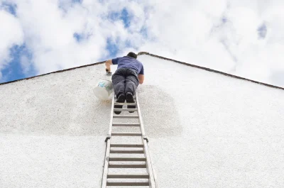 Peinture extérieure à Vouhé — façades et ravalement